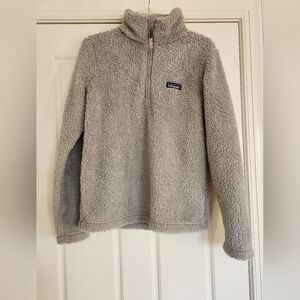 Patagonia Gray Fleece Pullover